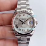 Ew Factory Rolex Datejust 126233 Watch Silver Dial Stainless Steel 36MM